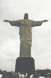 Statyn vid Corcovadu