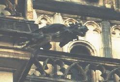 En gargoyle från S:t Vitus-katedralen